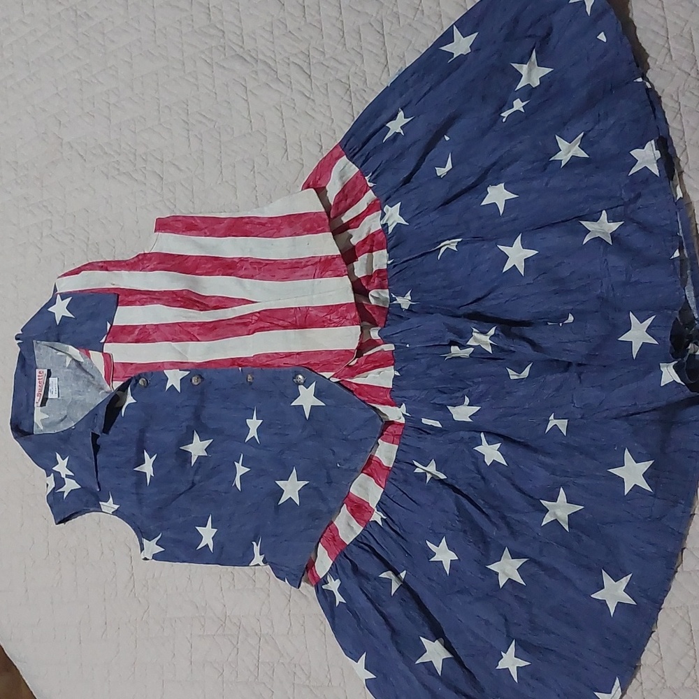 J. Suzette patriot skort set